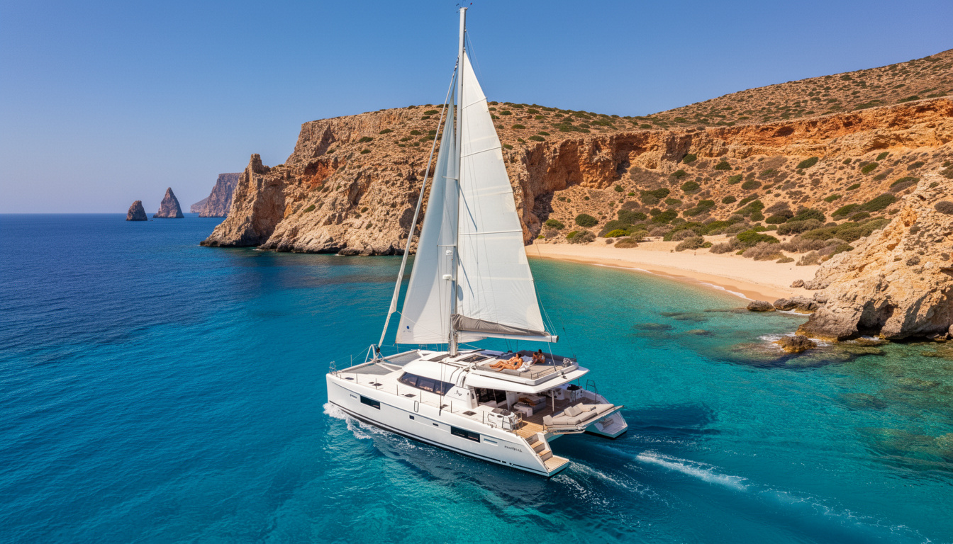 découvrez la beauté de la crète à bord d'un catamaran avec christal sailing. vivez des expériences authentiques, entre mer turquoise et paysages idylliques, pour des croisières inoubliables.