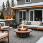 3 concepts d'aménagements extérieurs résistants à l'hiver québécois