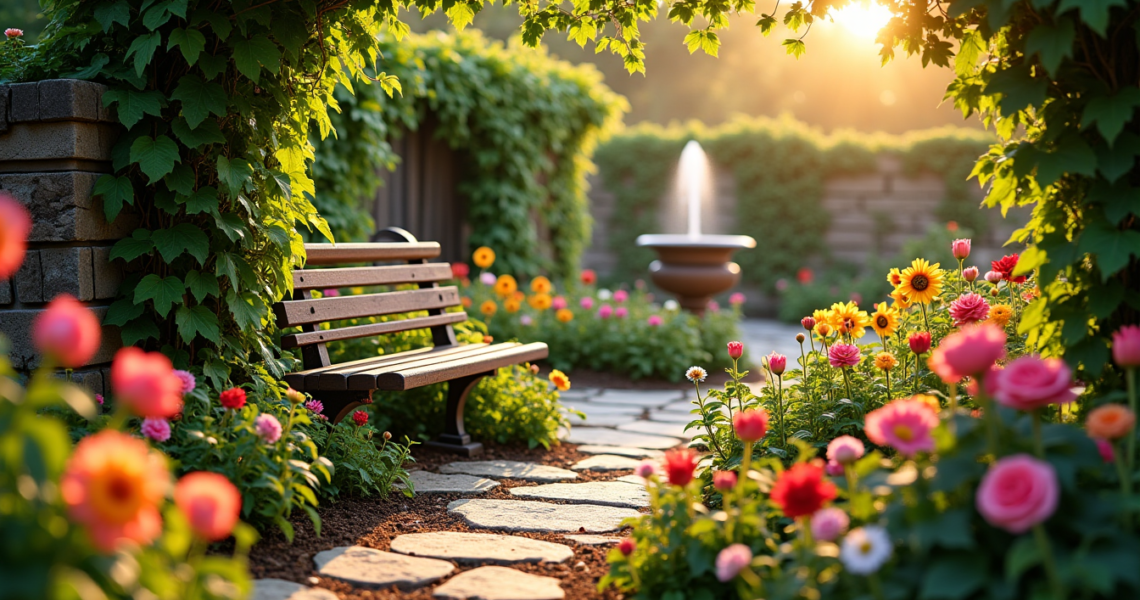 Cultivez votre espace : astuces pour un jardin épanoui et accueillant