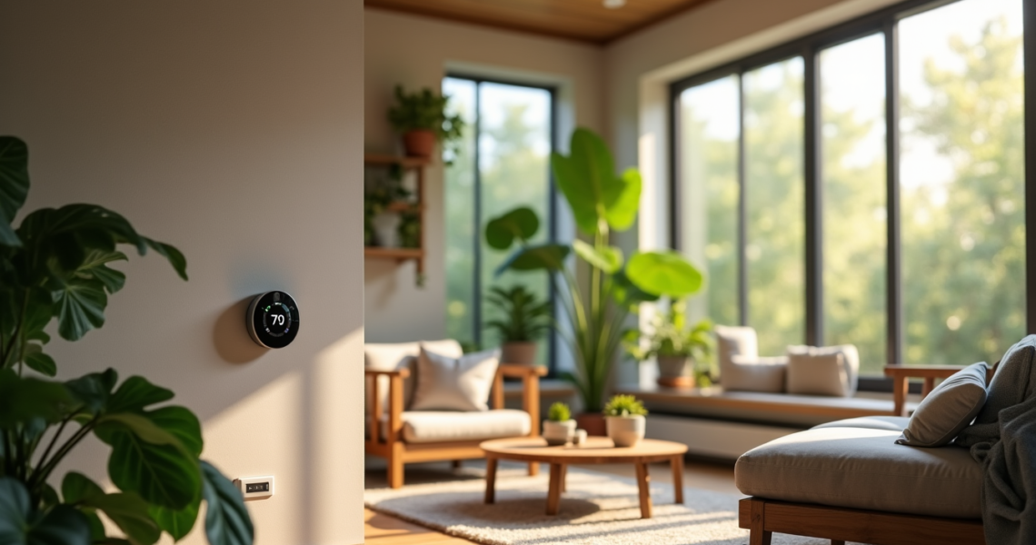 Chauffage intelligent et isolation : les meilleures pratiques pour un intérieur éco-responsable