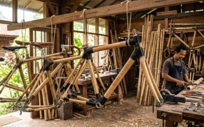 Cadres vélos bambou