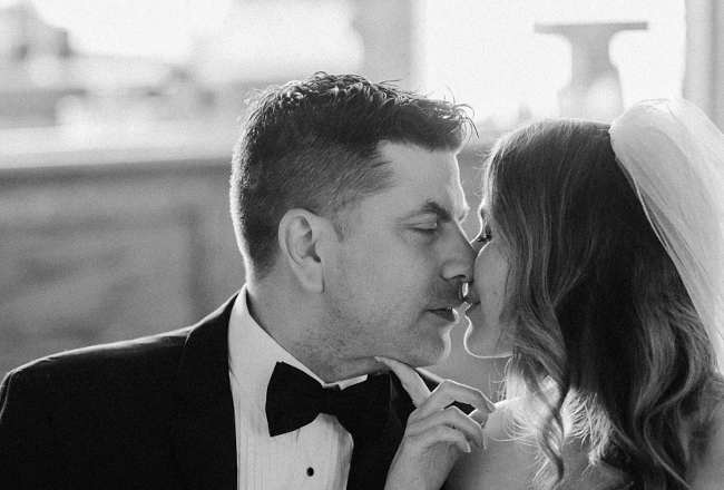 couple lors d'un mariage