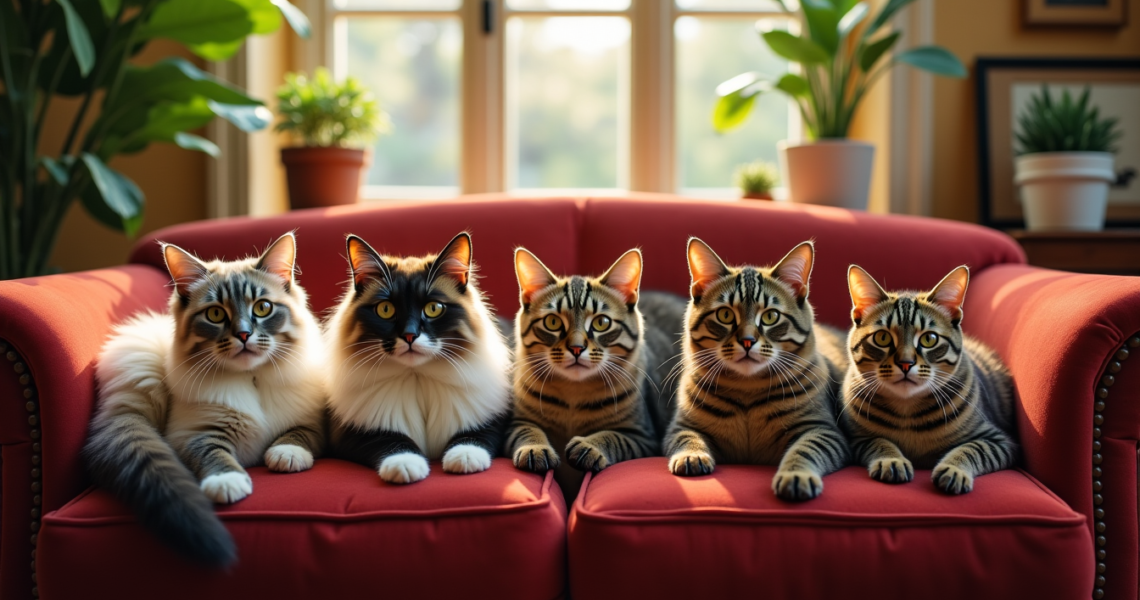 Mystères fascinants des races de chats domestiques