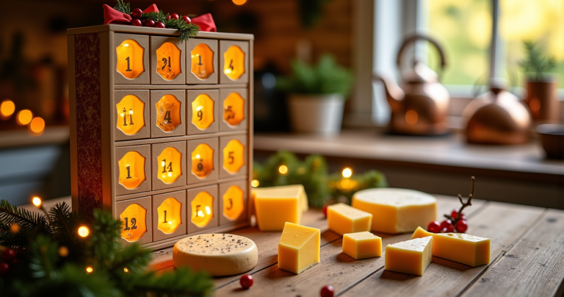 Calendrier de l'avent fromage : Notre sélection des meilleures box gourmandes