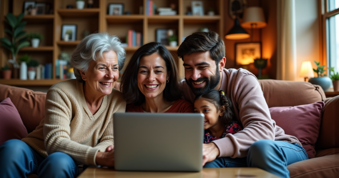 Comment maintenir des liens familiaux malgré la distance