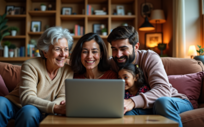 Comment maintenir des liens familiaux malgré la distance